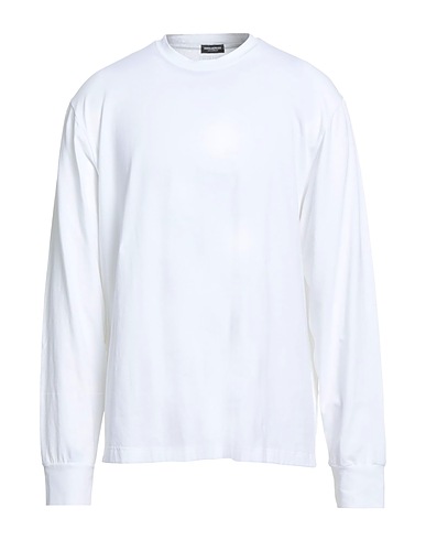 DSQUARED2 Undershirt UNDERWEAR White 94% Cotton, 6% Elastane