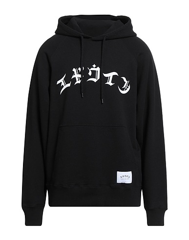 EDWIN Hooded track jacket  Black 100% Cotton