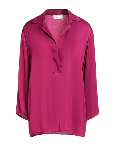 SOUVENIR Топ без рукавов Маджента 100% Вискоза