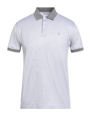 GRAN SASSO Polo shirt Light grey 100% Cotton