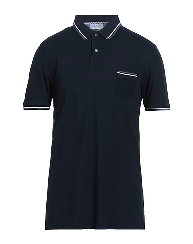 GRAN SASSO Poloshirt Nachtblau 100% Baumwolle
