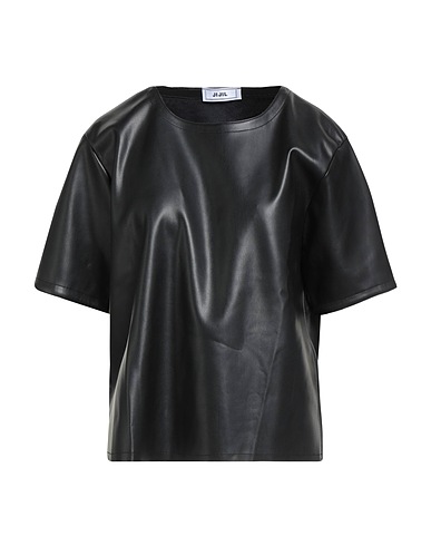 JIJIL Top Black 100% Polyester, Polyurethane