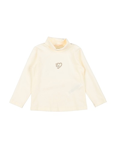 LIU •JO T-Shirt Elfenbein 95% Baumwolle, 5% Elastan