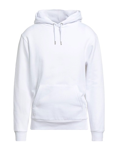 ENCRÉ. Hooded track jacket  White 100% Cotton