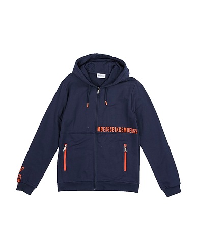 BIKKEMBERGS Sweatshirt Navy 100% Cotton