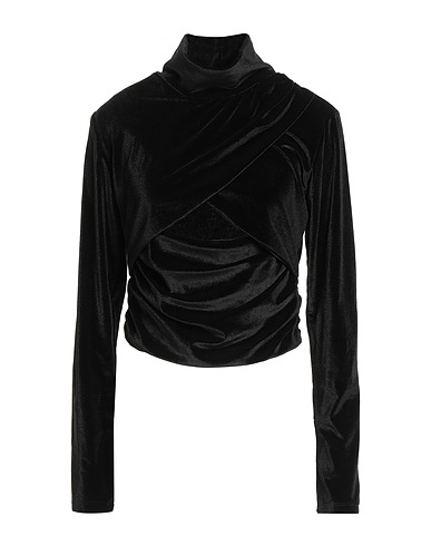 SILVIAN HEACH Top Nero 95% Poliestere, 5% Elastan