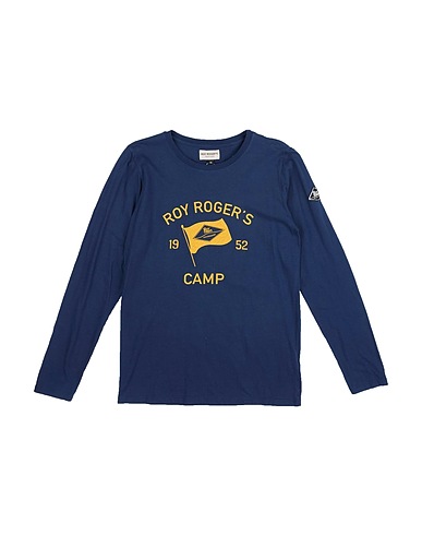 ROŸ ROGER'S T-shirt Navy blue 100% Cotton