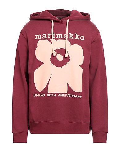 MARIMEKKO Hoodie UNIKKO 60TH ANNIVERSARY Bordeaux 80% Baumwolle, 20% Polyester