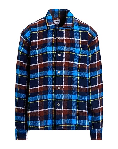 OBEY Patterned shirt Blue 100% Cotton