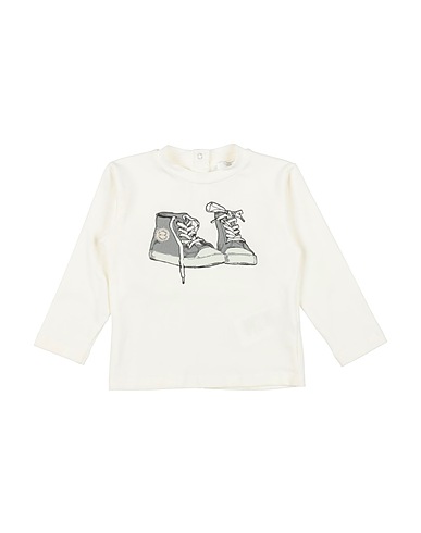 U+É T-shirt White 96% Cotton, 4% Elastane