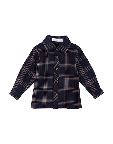 JECKERSON Patterned shirt Midnight blue 64% Polyester, 34% Viscose, 2% Elastane