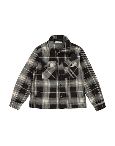 PAOLO PECORA Camicia fantasia Nero 100% Poliestere