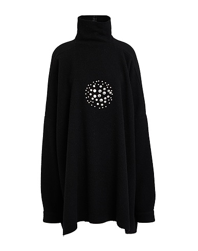 RICK OWENS Top Black 100% Virgin Wool