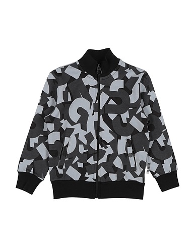 BIKKEMBERGS Sweatshirt Charcoal 100% Cotton