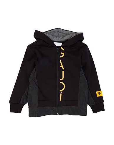 GAUDÌ Sweatshirt Schwarz 100% Baumwolle