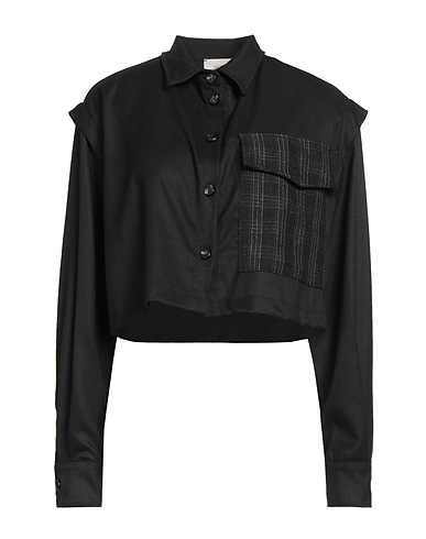 VICOLO Solid colour shirts & blouses 65% Polyester, 33% Viscose, 2% Elastane