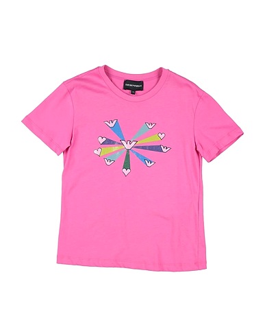 EMPORIO ARMANI T-shirt Fuchsia 100% Cotton