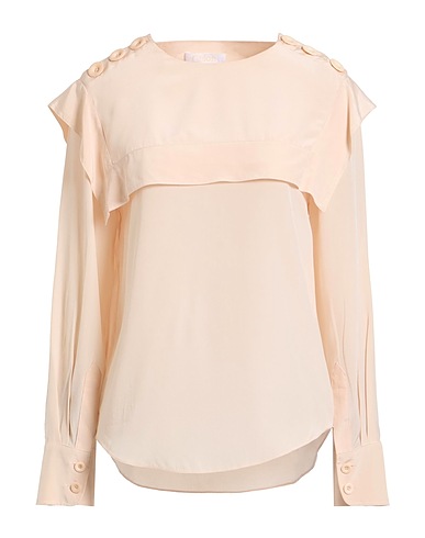 CHLOÉ Seidentop Hellrosa 100% Seide