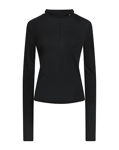 ANINE BING Camiseta Negro 90% Modacrílico, 10% Cachemir