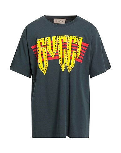 GUCCI T-shirt Charcoal 100% Cotton