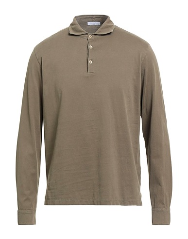 BOGLIOLI Polo shirt Military green 100% Cotton