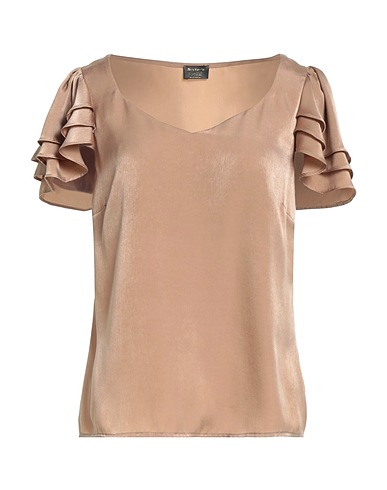 SISTE'S Top GOLD CAPSULE Camel 100% Polyester