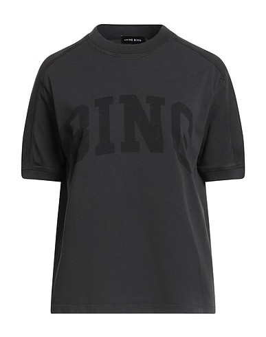 ANINE BING T-shirt Black 100% Cotton