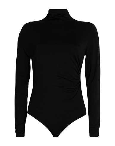 MARC CAIN TOPWEAR Black 96% Viscose, 4% Elastane