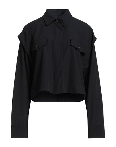 PINKO Hemden und Blusen einfarbig Schwarz 72% Polyester, 23% Viskose, 5% Elastan