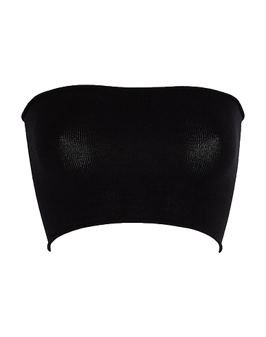 ISABEL BENENATO Top Black 67% Viscose, 33% Polyester