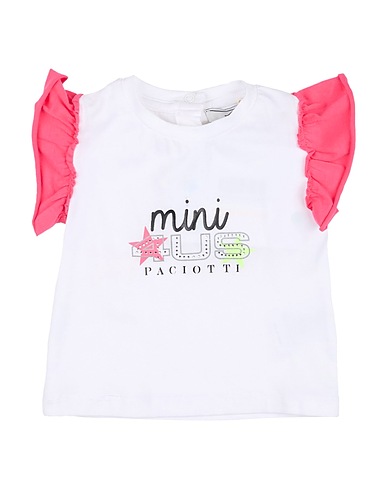 PACIOTTI 4US T-shirt White 95% Cotton, 5% Elastane