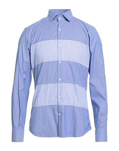 BROOKSFIELD Ριγέ πουκάμισο Ναυτικό μπλε 100% Βαμβάκι