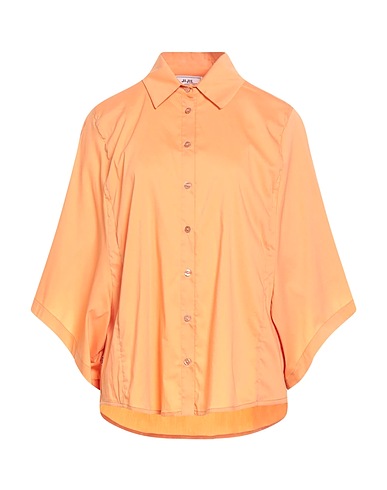 JIJIL Solid colour shirts & blouses MANDARINO 78% Cotton, 19% Polyamide, 3% Elastane