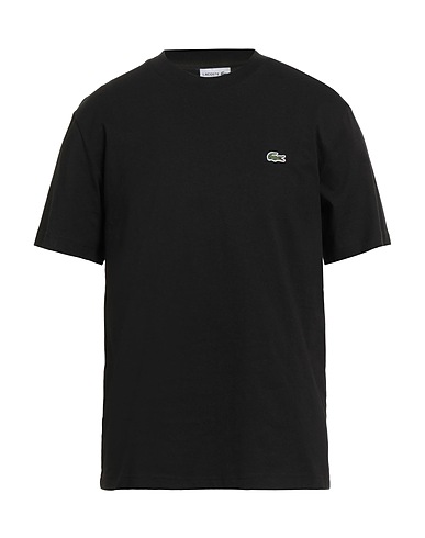 LACOSTE Basic T-Shirt Black 100% Cotton