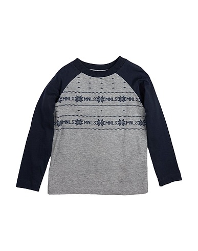 MONNALISA T-shirt Grey 100% Cotton