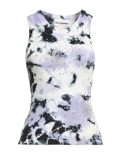 DES_PHEMMES Vest 98% Cotton, 2% Elastane, Glass, Metal, Polyester