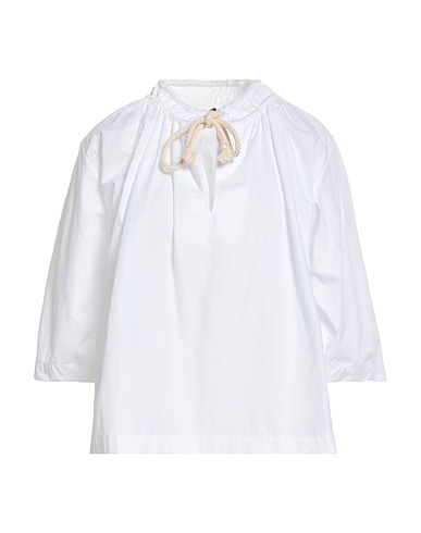 JIL SANDER Top White 100% Cotton