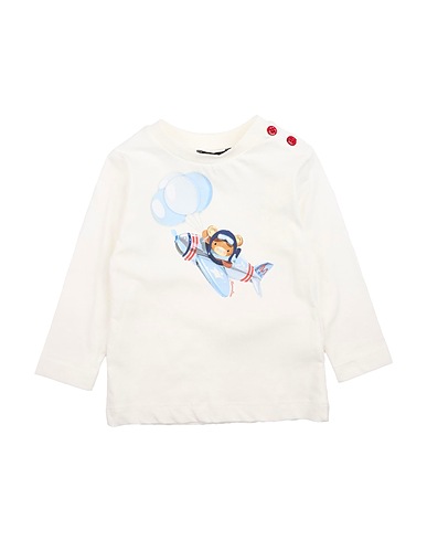 MONNALISA T-shirt White 100% Cotton