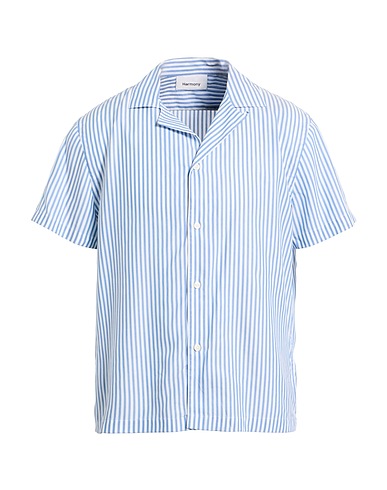 HARMONY Paris Striped shirt Light blue 100% Tencel™