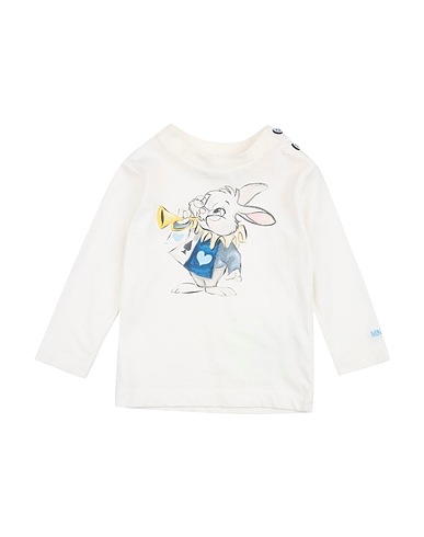MONNALISA T-shirt DISNEY Off white 100% Cotton