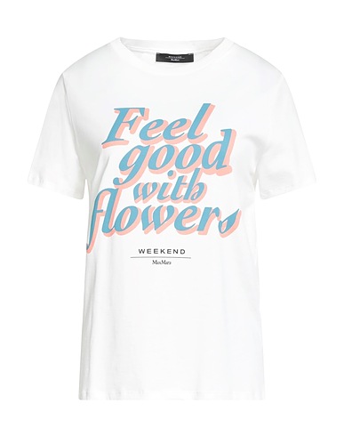 WEEKEND MAX MARA T-shirt White 100% Cotton