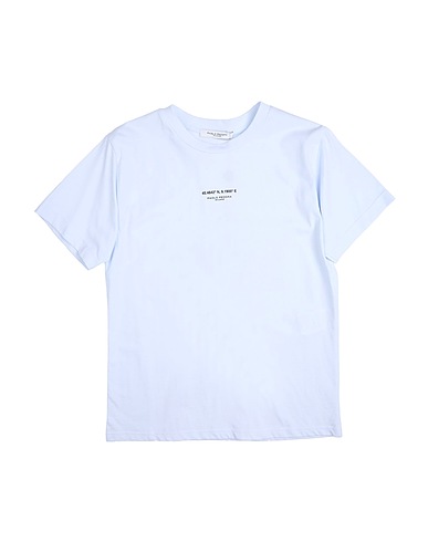 PAOLO PECORA T-shirt Sky blue 100% Cotton