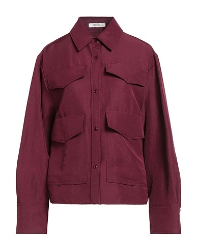 DOROTHEE SCHUMACHER Chemises et chemisiers de couleur unie 59% Polyester, 41% Lin