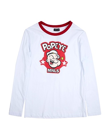 MONNALISA T-shirt White 100% Cotton