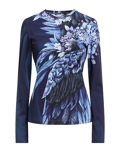 ALBERTA FERRETTI T-shirt Dark purple 100% Cotton