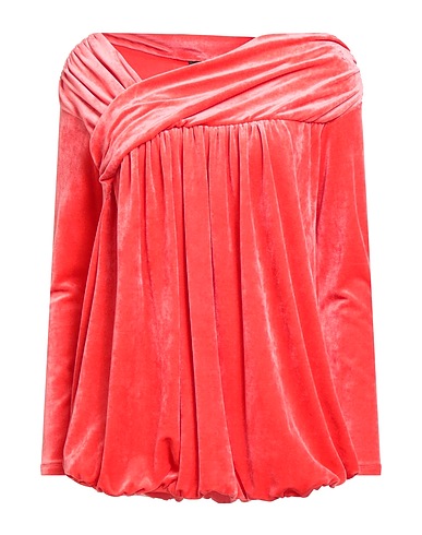 ALBERTA FERRETTI Top Coral 70% Viscose, 28% Polyamide, 2% Elastane