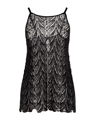 VIVIS Top Nero 40% Nylon, 30% Lana di alpaca, 30% Lana
