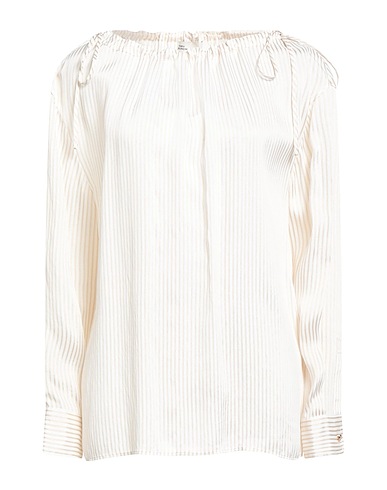 TORY BURCH Top Avorio 86% Viscosa, 14% Seta