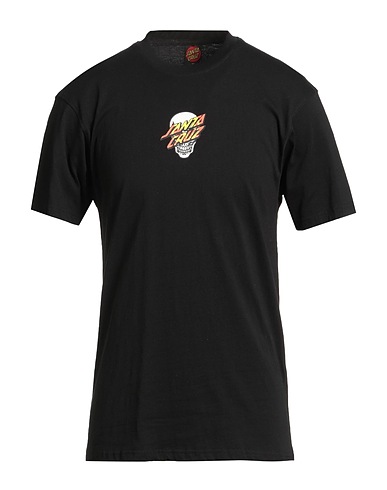 SANTA CRUZ T-shirt Black 100% Cotton
