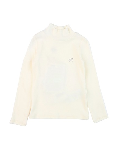 MONNALISA T-shirt Κρεμ 96% Βισκόζη, 4% Ελαστάνη
